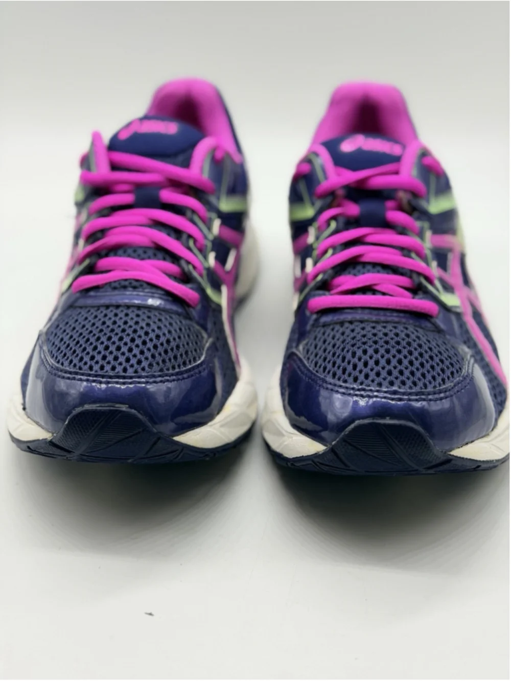 ASICS Gel Contend 3 Womens Running Shoes Blue Pink Athletic Sneakers 8.5 - Picture 4 of 10